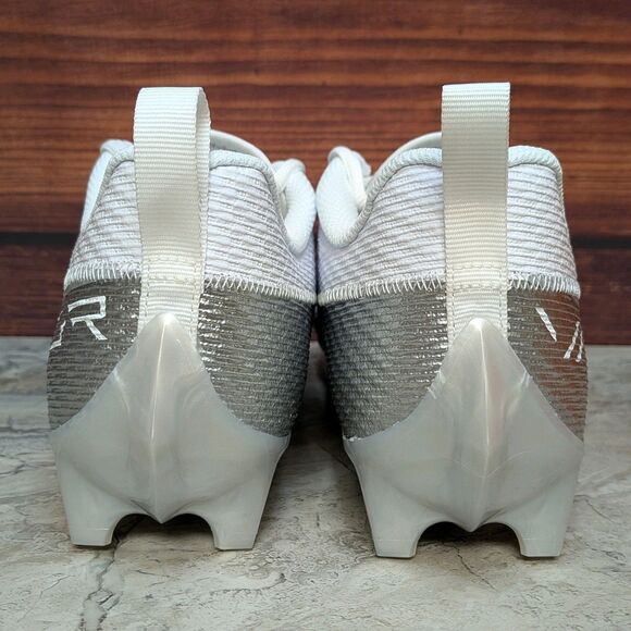 Nike Vapor Edge Speed 360 2 Men\'s 10 White Silver Football Cleats DA5455-102 main image 4